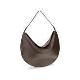 Jacquemus Brown Calf Leather Bos Taurus Shoulder Bag